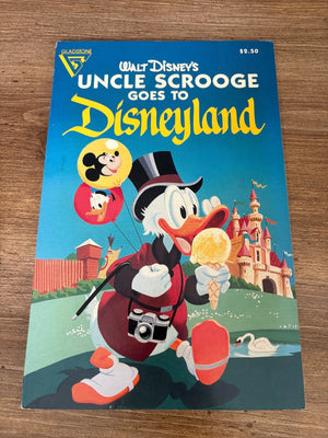 Walt Disney's Uncle Scrooge Goes To Disneyland Gladstone Comic Book 12 J476