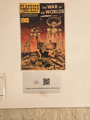 War of the Worlds #124 GD Classics Illustrated Comic Books H. G. Wells 21 HH131