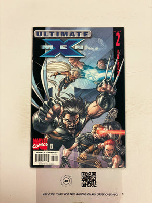 Ultimate X-Men #2 NM Marvel Comic Books Wolverine Storm Cyclops 9 HH137