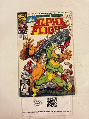Alpha Flight #118 NM Marvel Comic Books Vindicator Purple Girl Puck 20 HH117