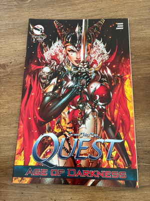 Quest Age Of Darkness # 3 NM Grimm Fairy Tales Variant Zenescope Comic 10 J480