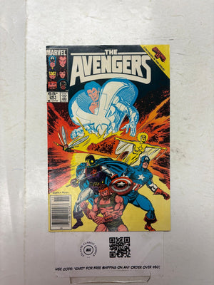 Avengers #261 Newsstand Marvel VF-NM Comic Book 39 ET29