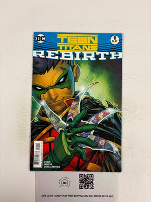 Teen Titans Rebirth #1 DC VF-NM Comic Book 11 ET29