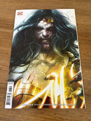 Dceased # 3 NM 1st Print Variant Cover DC Comic Book Wonder Woman 17 J480