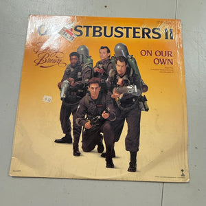 Bobby Brown On Our Own Ghostbusters II 12" Single Vinyl Record 2 ER16