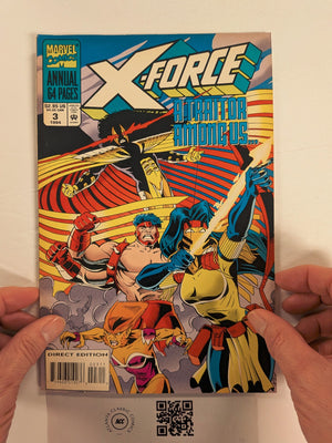 X-Force Annual #3 NM Marvel Comic Books Cable Domino Shatterstar 22 HH127