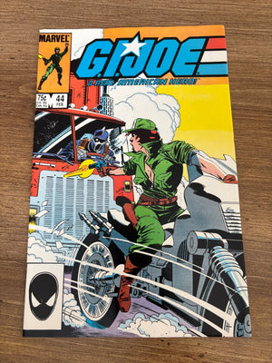 G.I. Joe # 44 NM Marvel Comic Book Snake Eyes Duke Cobra Commander 8 J471