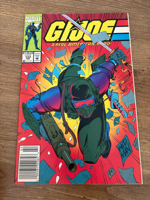 G.I. Joe # 133 VF/NM Marvel Comic Book Snake Eyes Duke Cobra Destro 19 J481