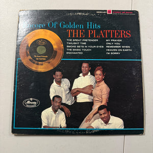 The Platters Encore of Golden Hits Vinyl LP Record 3 ER15