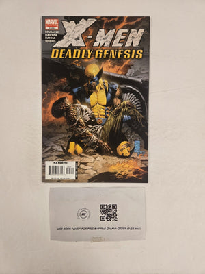 X-Men Deadly Genesis #3 Marvel VF-NM Comic Book 9 ET26
