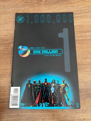 Lot Of 5 One Million DC Comic Books # 1 2 3 4 + 80 Page Giant VF-NM 4 J477