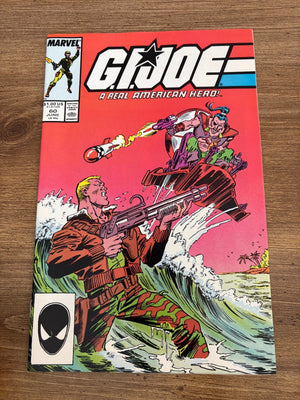 G.I. Joe # 60 NM Marvel Comic Book Snake Eyes Duke Cobra Commander 9 J471