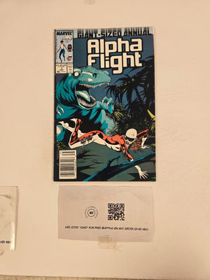 Alpha Flight Annual #2 VF Marvel Comic Books Vindicator Purple-girl 11 HH136