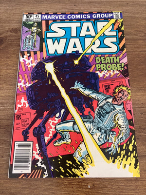 Star Wars # 45 VF/NM Marvel Comic Book Luke Skywalker Princess Leiah 2 J472