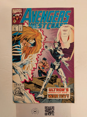 West Coast Avengers #91 NM Marvel Comic Books Scarlet Witch Vision 2 HH127