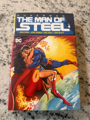 Superman The Man Of Steel Vol. # 4 DC Comics Hardcover Book Graphic Novel 1 J469
