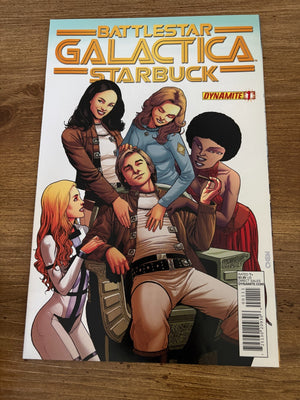 Lot Of 4 Battlestar Galactica Starbuck Dynamite Comic Books # 1 2 3 4 NM 12 J480