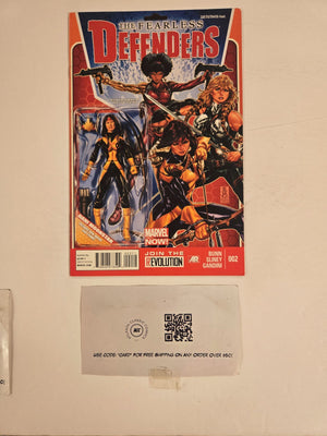 Fearless Defenders #2 NM Marvel Comic Books Valkyrie Misty Knight 1 HH131