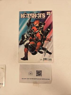 Hot Shots #2 NM Marvel Comic Books Domino Black Widow 4 HH136