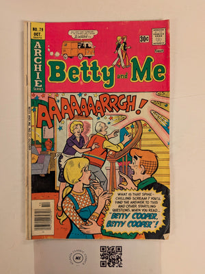 Betty and Me #79 VG Archie Comic Books Jughead Veronica 27 HH129