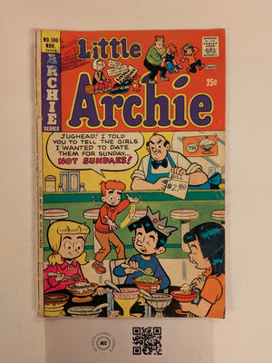 Little Archie #100 GD Archie Comic Books Jughead Betty Veronica 25 HH129