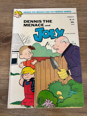 Dennis The Menace & Joey # 14 FN- Fawcett Comic Book 16 J472