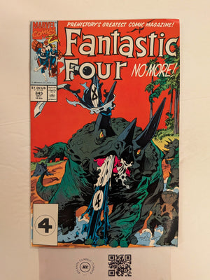 Fantastic Four #345 VF Marvel Comic Books Thing Human Torch 5 HH127