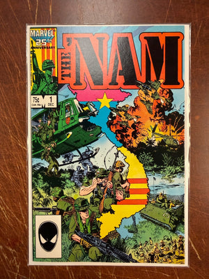 The 'Nam # 1 NM 2nd Print Marvel Comic Book Vietnam War Series 1 J800