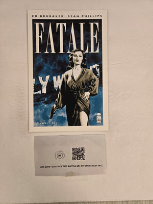 Fatale #6 2012 Image VF-NM Comic Book 26 ET32