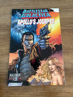 Lot Of 3 Battlestar Galactica Apollo's Journey Comic Books # 1 2 3 VF-NM 18 J458