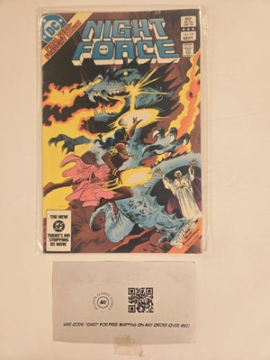 Night Force #14 NM DC Comic Books Baron Winter 22 HH128