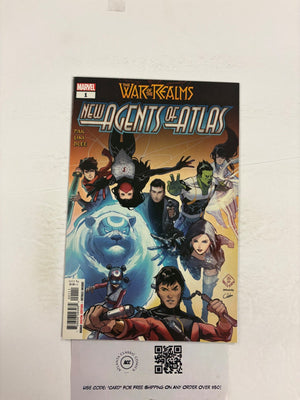 War of the Realms New Agents of Atlas #1 Marvel VF-NM Comic Book 12 ET28