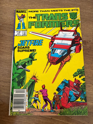 Transformers # 11 FN/VF Marvel Comic Book Mini Series 1st Issue Optimus 20 J481