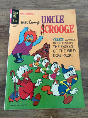 Uncle Scrooge # 62 FN Gold Key Silver Age Comic Book Walt Disney Donald 10 J463