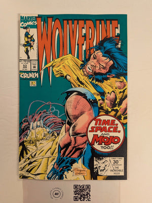 Wolverine #53 NM Marvel Comic Books X-Men Sabretooth 16 HH129