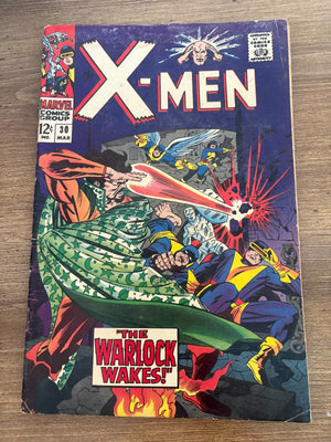 (Uncanny) X-Men #30 VG-FN Marvel Comic Book Iceman Angel Beast Jean Grey 12 J477