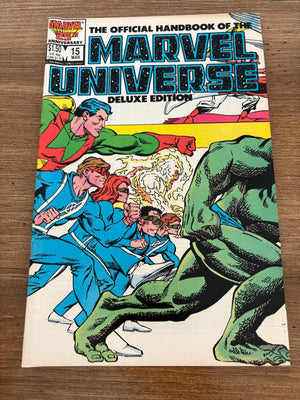 Lot Of 4 Official Handbook The Marvel Universe Comics #15 16 17 18 VF-NM 26 J461