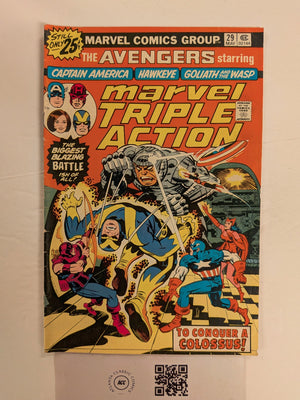 Marvel Triple Action #29 NM Marvel Comic Books Avengers 14 Hh127