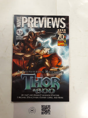 Marvel Previews #63 NM Marvel Comic Books Thor VS Bor 23 Hh121