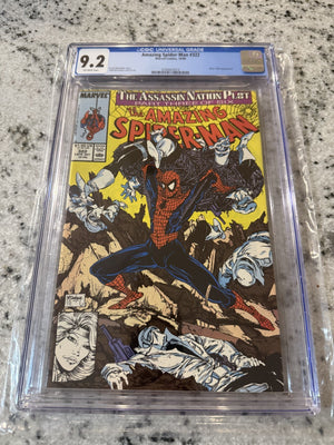 Amazing Spider-Man # 322 CGC Grade 9.2 Marvel Comic Book Todd McFarlane JH46