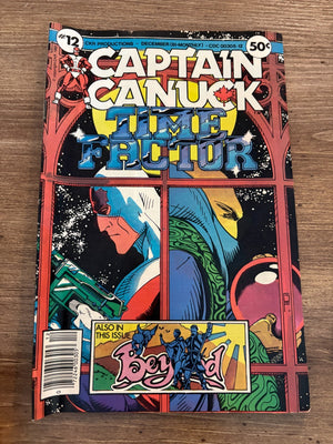 Captain Canuck Time Factor # 12 VF CKR Productions Comic Book 1980 19 J462