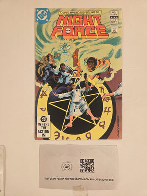 Night Force #1 NM DC Comic Books Baron Winter 22 HH128