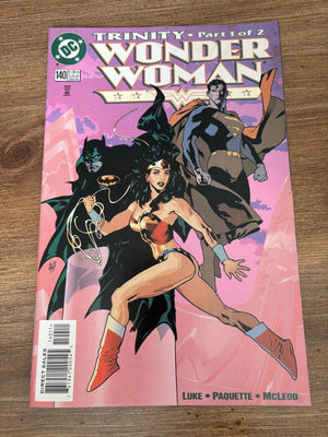 Wonder Woman # 140 VF-NM 1st Print DC Comic Book Adam Hughes Cover Art 8 J477