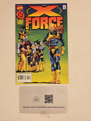 X-Force #44 NM Marvel Comic Books Cable Domino Shatterstar 21 HH137