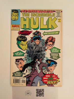 Hulk Flashback #1 NM Marvel Comic Books Bruce Banner Thunderbolt Ross 27 HH129