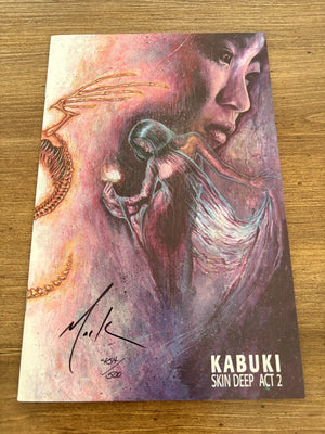 Kabuki Skin Deep Act # 2 NM SIGNED By David Mack Comic Book Variant COA 25 J461