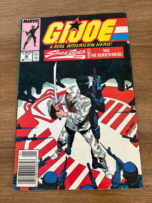 G.I. Joe # 96 VF- Marvel Comic Book Snake Eyes Duke Cobra Destro 17 J481
