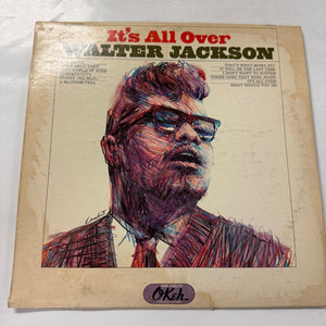 Walter Jackson Its All Over LP Vinyl Record OKeh Soul 3 ER5