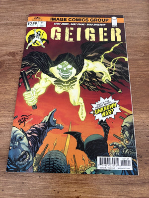 Geiger # 1 NM 1st Print Variant Cover Image Comic Book 18 J480