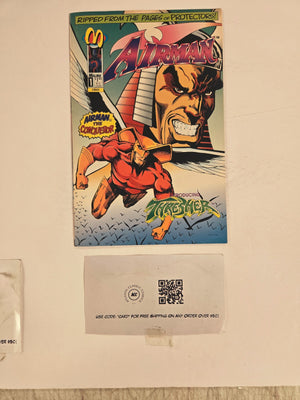 Airman #1 NM Malibu Comic Books Protectors Thresher 15 HH134